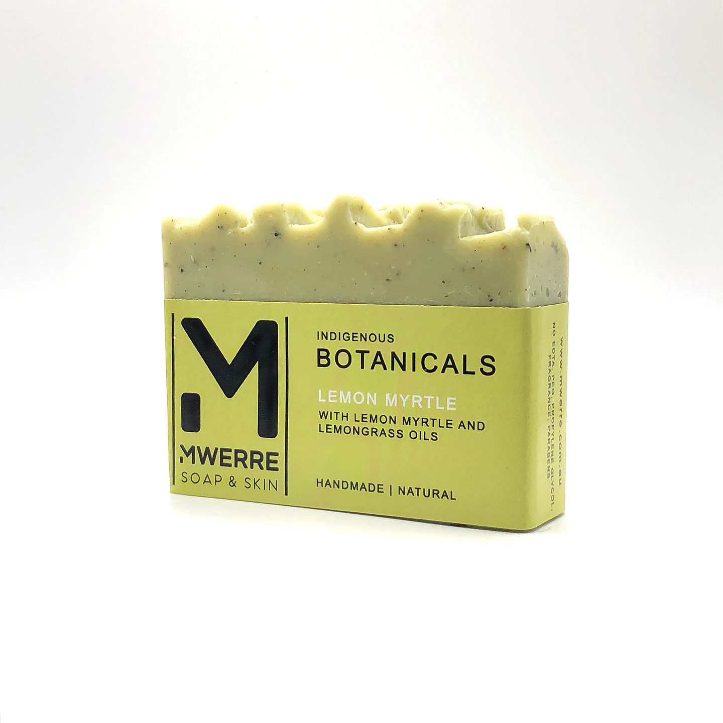 Indigenous Botanicals – Lemon Myrtle Soap | Handmade Vegan Australian Soap with Natural Oils