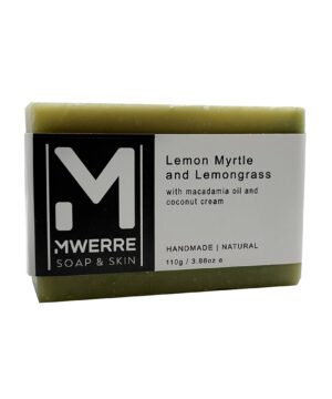 Lemon Myrtle & Lemongrass Soap – Handmade Natural Soap with Lime, Vegan & Refreshing