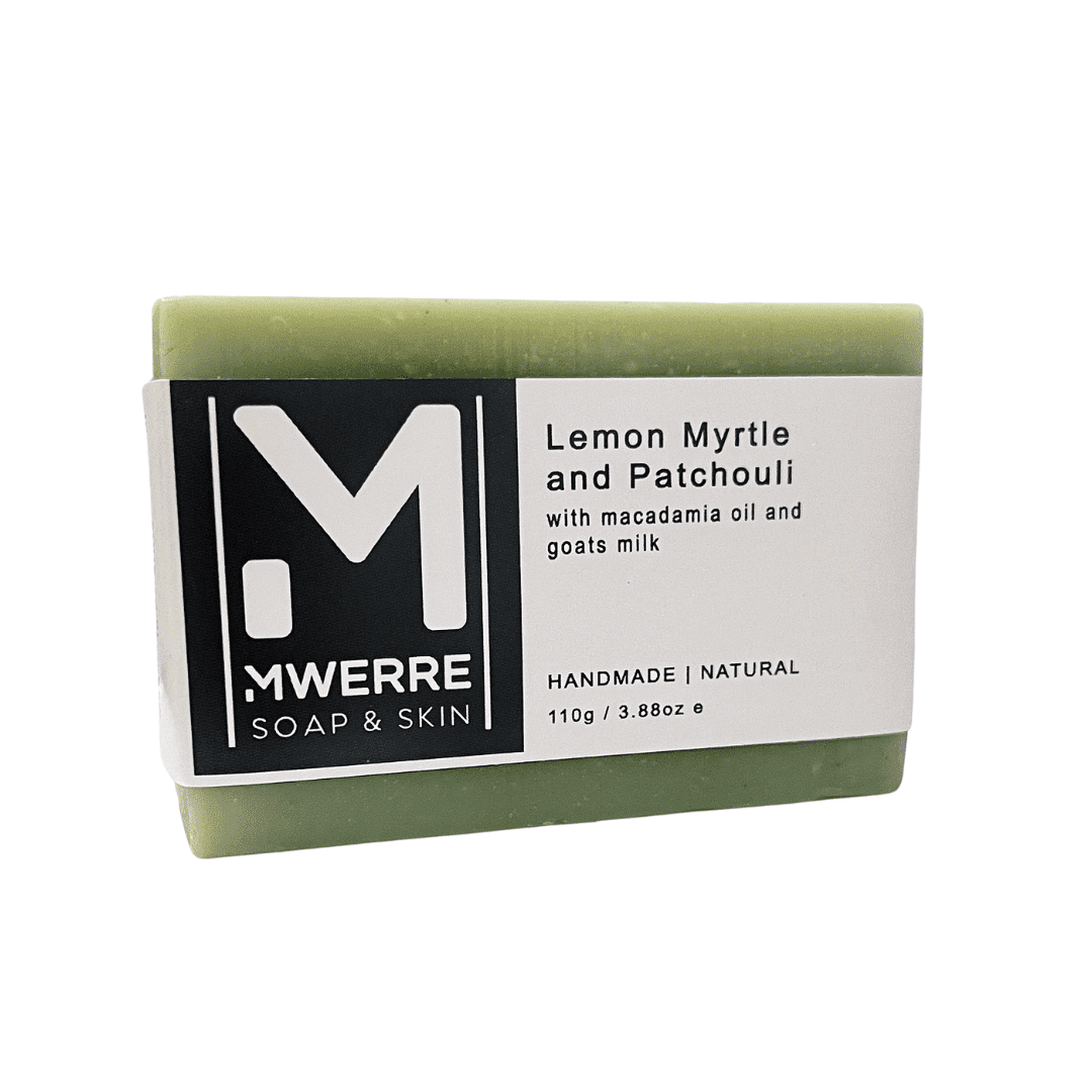 Lemon Myrtle & Patchouli Soap – Handmade Artisan Soap, Moisturising & Natural
